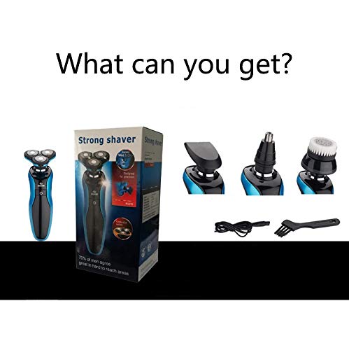 JYMSB Profesional Sin Dolor Cortapelos Nariz Y Orejas, 4 En 1 Multifuncional Impermeable Recortador Pelos Nariz Y Orejas, para Nariz/Orejas/Ceja/Barba