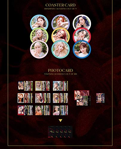 JYP Entertainment Twice - More & More (9th Mini Album) Album + Extra Photocards Set (C Ver.)