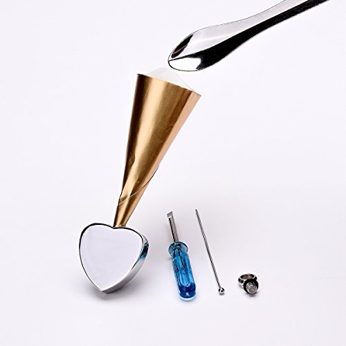K-Y - Collar con colgante de urna en forma de cruz de cristal para cenizas de acero inoxidable, acero inoxidable, Silver Plated-2, 36.8mmx20.5mm
