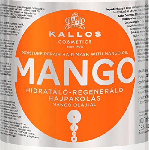 Kallos, Mascarilla hidratante y rejuvenecedora para la cara - 1000 ml.