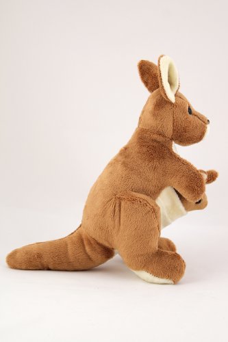 Kangaroo soft toy (with joey)