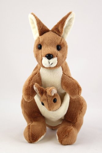 Kangaroo soft toy (with joey)