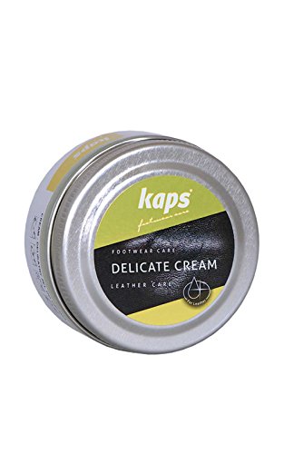 Kaps Crema para El Cuidado del Calzado, Cuidado Intensivo Y Nutritivo del Cuero, Delicate, 70 Colores (100 - incoloro)