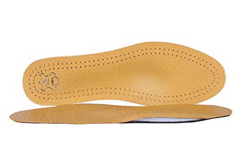 Kaps Plantillas de cuero ortopédico para el dolor en el antepié de Metatarsalgia, inserciones ortopédicas de calzado de longitud completa para hombres y mujeres, Master, todos los tamaños (37 EUR)