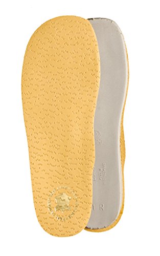 Kaps Plantillas Ortopédicas y Anatómicas de Cuero para Niños para Zapatos y Botas, Preventivas con Soporte del Arco Longitudinal, Anatomix Kids, Todas las Tallas (27-28 EUR / 9-10 UK Niños)