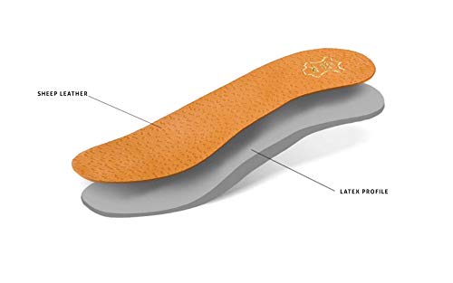 Kaps Plantillas Ortopédicas y Anatómicas de Cuero para Niños para Zapatos y Botas, Preventivas con Soporte del Arco Longitudinal, Anatomix Kids, Todas las Tallas (27-28 EUR / 9-10 UK Niños)