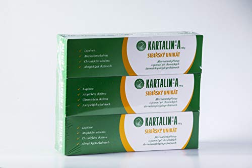 Kartalin-A La crema para la piel (para psoriasis y eczema) 3 x 100 ml