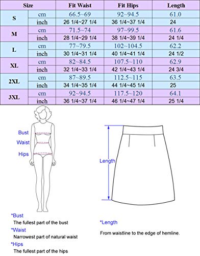Kate Kasin - Falda lápiz para mujer Rockabilly Rock, ajustada, de largo hasta la rodilla y talle alto Kk271-1. S