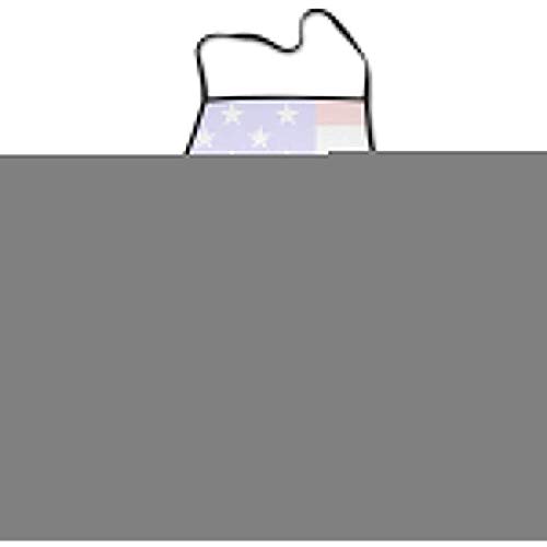 Katrine Store American Flag Stars Delantal con Peto Personalizado Unisex Profesional Duradero para Hornear en la Cocina