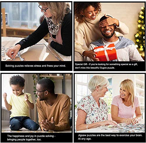 KCHUEAN Rompecabezas para Adultos 1000 Piezas Amarante Portugal De Madera Montaje Personalizado