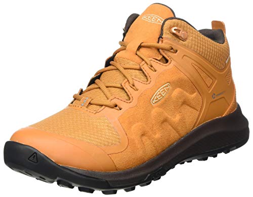 KEEN Explore Mid Height Waterproof, Botas para Senderismo para Mujer, Manzana de Especias de Calabaza, 37 EU