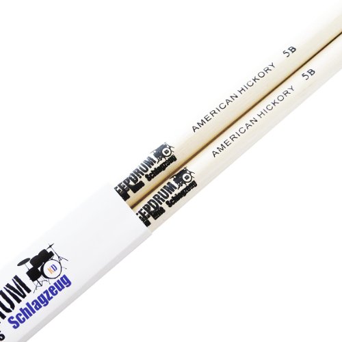 Keepdrum 5B pacana baquetas de batería de bastones 3 pares