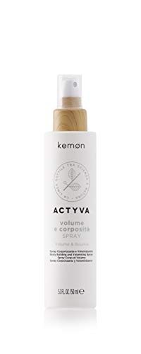 Kemon Actyva - Espray para volumen y cuerpo de 150 ml