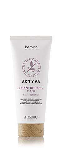 Kemon Actyva - Mascarilla Para El Pelo Color brillante, 200 ML