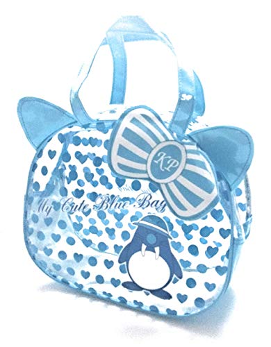 Kennedy Playsets Bolso Para Niña - Neceser Infantil Transparente de Viaje - Ideas de Regalos Para Niñas Para Jugar a Ser Mamá, Juguetes de Niñas, Bolso Para Compras, Playa, Disfraces, Neceser de Niña