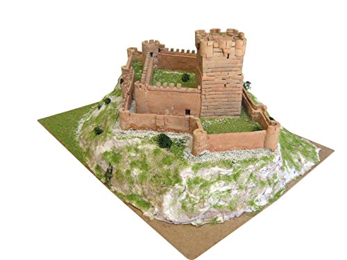 Keranova- Kit de cerámica Castillo de La Atalaya, Color marrón (30107) , color/modelo surtido