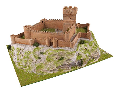 Keranova- Kit de cerámica Castillo de La Atalaya, Color marrón (30107) , color/modelo surtido