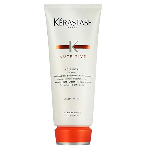 Kérastase Nutritive - Lait Vital Irisome - Fluido nutritivo intenso de alta ligereza para cabello normal o ligeramente seco - 200 ml