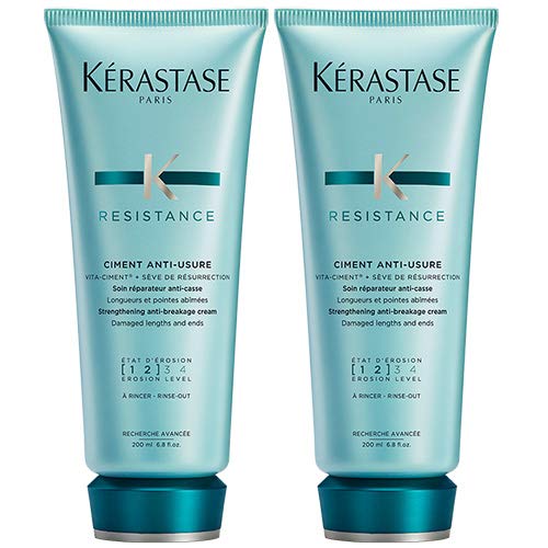 Kerastase Resistance Duo Pack: Ciment Anti-Usure For Chemically or Naturally Weak Hair 200ml x 2