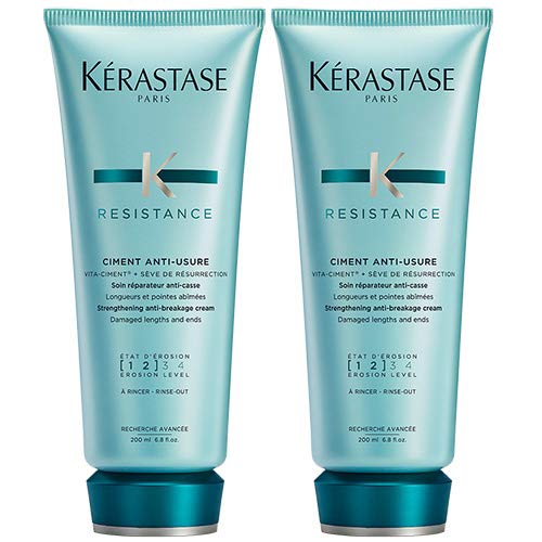 Kerastase Resistance Duo Pack: Ciment Anti-Usure For Chemically or Naturally Weak Hair 200ml x 2