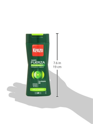 Kerzo Fuerza Revitalizante - Champú, 250 ml