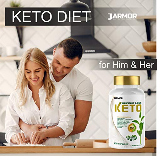 KETO Quemagrasas potente para adelgazar y rapido | Quema grasas Fat Burner Reductor tè verde Vegano