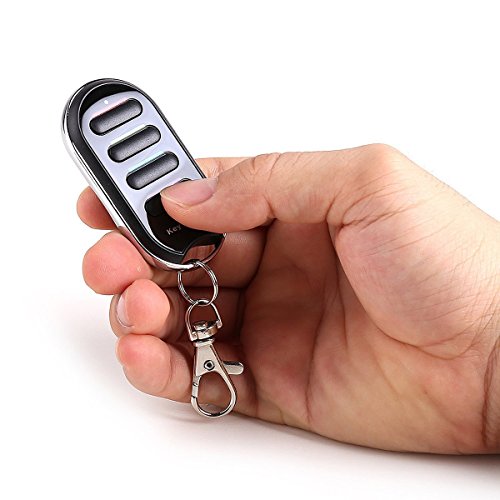 Key Finder - Wireless Localizador de Llaves Buscador Alarma Anti-pérdida Llavero Inteligente - 4 en 1 Set Key Finder (1 Transmisor por Control Remoto y 4 Receptores)