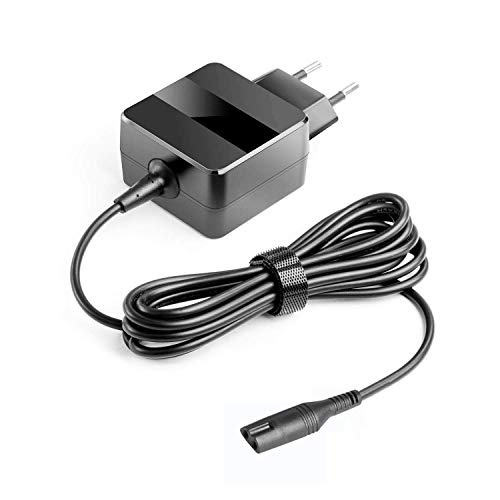 KFD 12V 400mA Adaptador de Corriente Cargador Afeitadora para Braun Series 3 5 7 9 5030s 9296 CC 3040s 390cc 3010 BT 350cc-4 760cc 790cc 740s 5190cc 5040S 7865cc 9240s Afeitadora eléctrica Wet&Dry