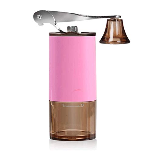 KFJDX Molinillo de café Manual portátil - Molino Manual de Granos de café con Rebabas de cerámica, Mini máquina de café (Color : A)
