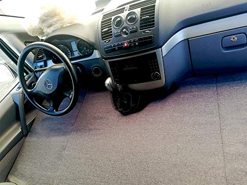 kfoam.es K´Foam Colchón Plegable Cama Delantera Camper para Mercedes Viano Color Gris (2003-2014) W639