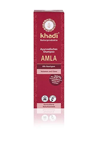 Khadi 1118-039 - Champú para volumen y brillo, 210 ml
