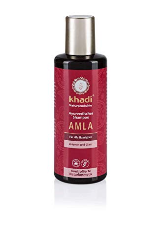 Khadi 1118-039 - Champú para volumen y brillo, 210 ml