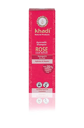 Khadi Champu De Rosa Reparador Y Acondicionador 210 ml