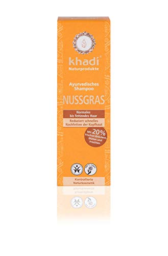 Khadi Champu Nutgrass Cabello Normal-Graso 210Ml 4 Unidad 500 g