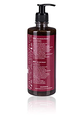 Khadi Champú para Volumen y Brillo, 500 ml, Pack de 1