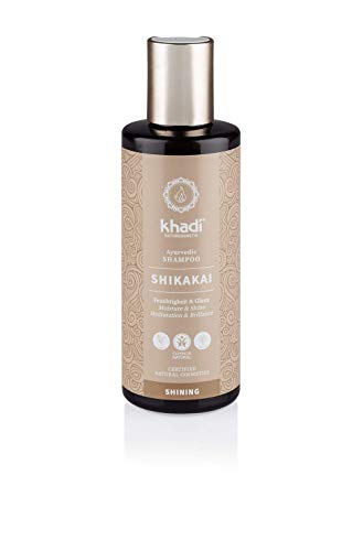 Khadi Champu Shikakai Brillo e Hidratacion 210 ml, 310 g