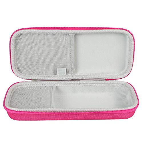 Khanka Duro Viaje Estuche Bolso Funda para estetoscopio 3M Littmann Classic Fonendoscopio（Rosa roja）