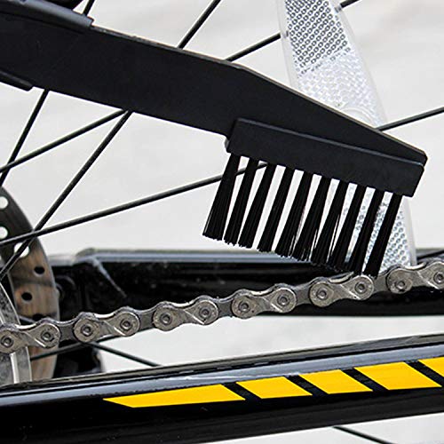 Killow 4 Pcs Limpiador de Cadena de Bicicleta ，Bici Herramienta de Limpieza rápido Limpiador para Todos los Tipos de Bici