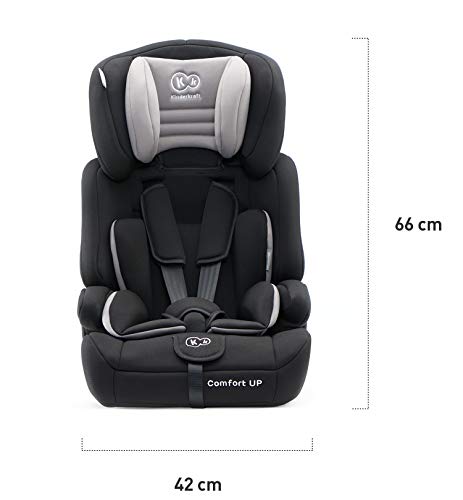 Kinderkraft Silla de Coche Ajustable COMFORT UP, Grupo 1/2/3, 9-36 kg, Verde