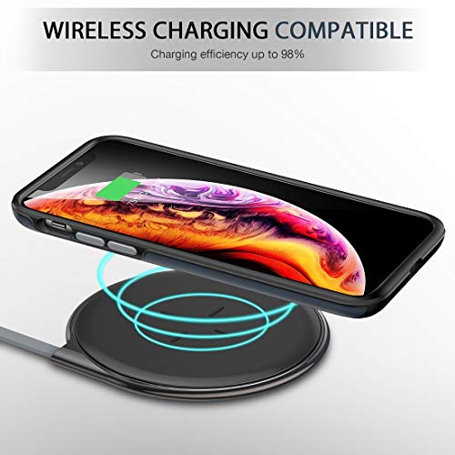 KIOKIOIPO-N Caso a Prueba de Golpes Tough Series Rambler Manera TPU + PC for el iPhone XS/X