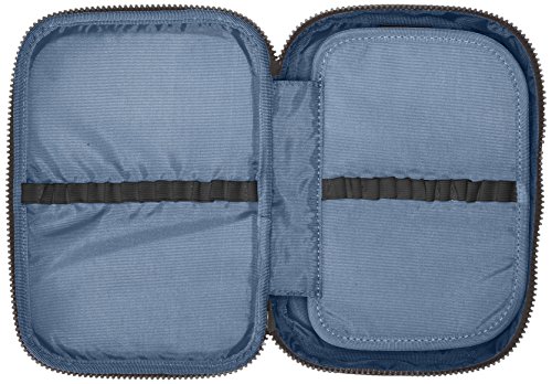 Kipling 100 Pens Estuche Grande, Azul (True Jeans)