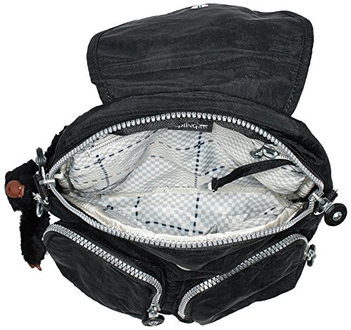 Kipling Firefly Up, Mochila para Mujer, Negro (Black), 22x31x14 cm