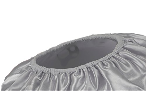 KissDate - Gorro de ducha de doble capa, impermeable, elástico, para mujer