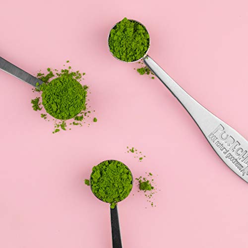 Kit Básico Matcha y Batidor/Set de Té PureChimp Matcha – Batidor de Bambú Japonés Tradicional + 20g Té Verde Matcha Premium + Cuchara medidora - Libre de Pesticidas