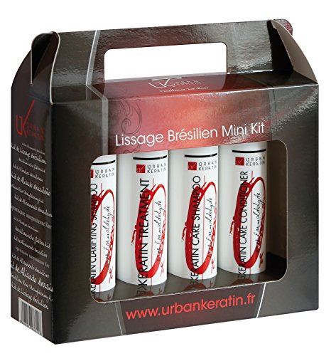 Kit de alisado brasileño Urban Keratin 100 ml