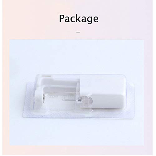 Kit De Herramientas Pistola 2Pcs Auto-En-Oreja Piercing Pistola Desechable Pendiente del Oído del Perno Prisionero del Kit del Arma Estéril Sin Dolor De Oído,H