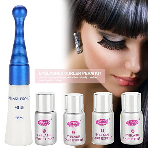 Kit de pestañas, Profesional de larga duración Herramienta de PVC de permanente Completo Eye Lash Lift Permanente de pestañas de permanente Conjunto de belleza