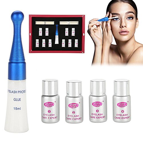 Kit de pestañas, Profesional de larga duración Herramienta de PVC de permanente Completo Eye Lash Lift Permanente de pestañas de permanente Conjunto de belleza