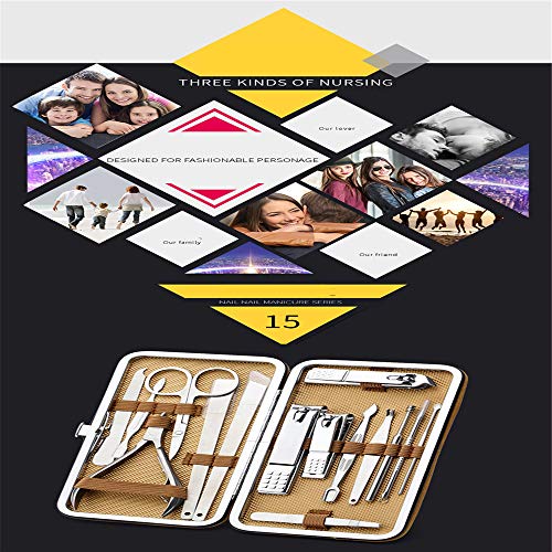 Kit De Recorte De Uñas Cortaúñas Tijeras Cortadores Set Safety Finger Manicure Trimmer,Juego De Cortaúñas - Bloque De Limas De Uñas Para Pulido De Uñas Cortaúñas Para Uñas Gruesas Cortaúñas Uña