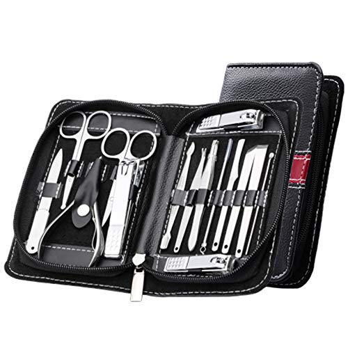 Kit De Recorte De Uñas Cortaúñas Tijeras Cortadores Set Safety Finger Manicure Trimmer,Juego De Cortaúñas - Bloque De Limas De Uñas Para Pulido De Uñas Cortaúñas Para Uñas Gruesas Cortaúñas Uña